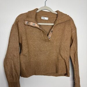 Sonoma Women's V-Neck Sweater - Brown
